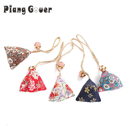 3pcs Japanese Catnip Bag Cat Toy Hanging - MyPetDollar.com