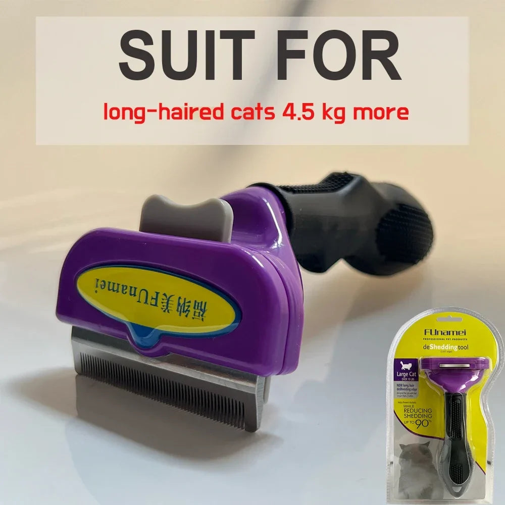 Pet Brush for Dogs & Cats Grooming Comb