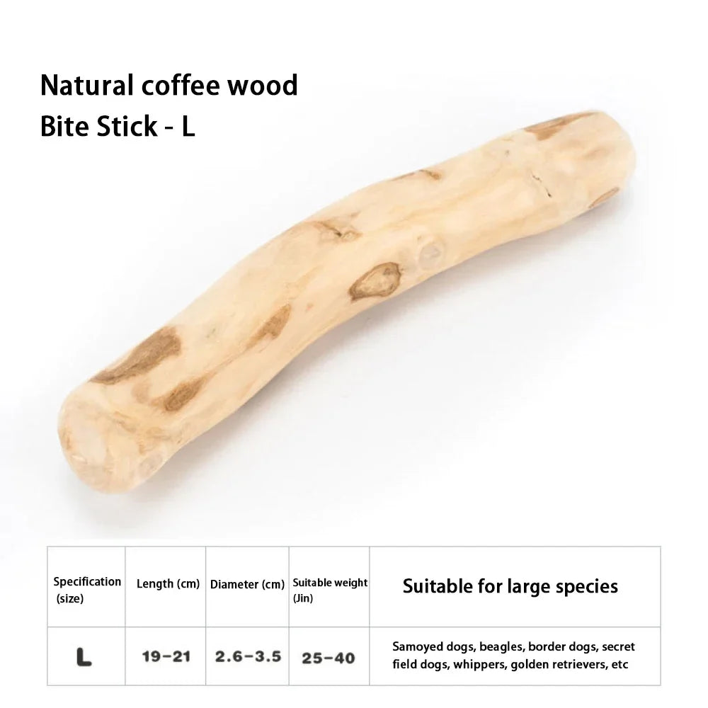 Heavy Duty Canine Coffee Wood Chew Toys, - MyPetDollar.com
