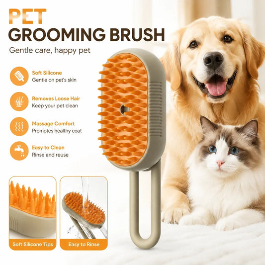 Pet Bath Brush, Silicone Pet Brush, Dog - MyPetDollar.com