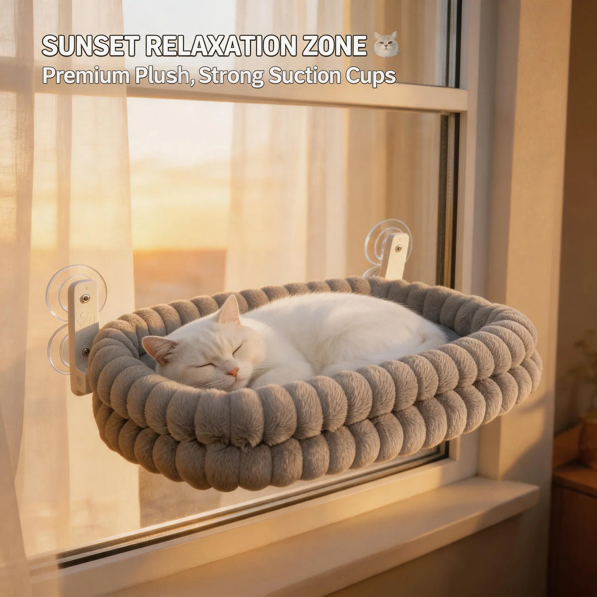 Indoor Soft Cat Window Hammock Winter Warm - MyPetDollar.com