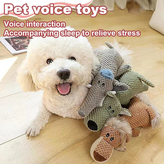 New Pet Dog Toy Plush Bite Resistant Soundy - MyPetDollar.com