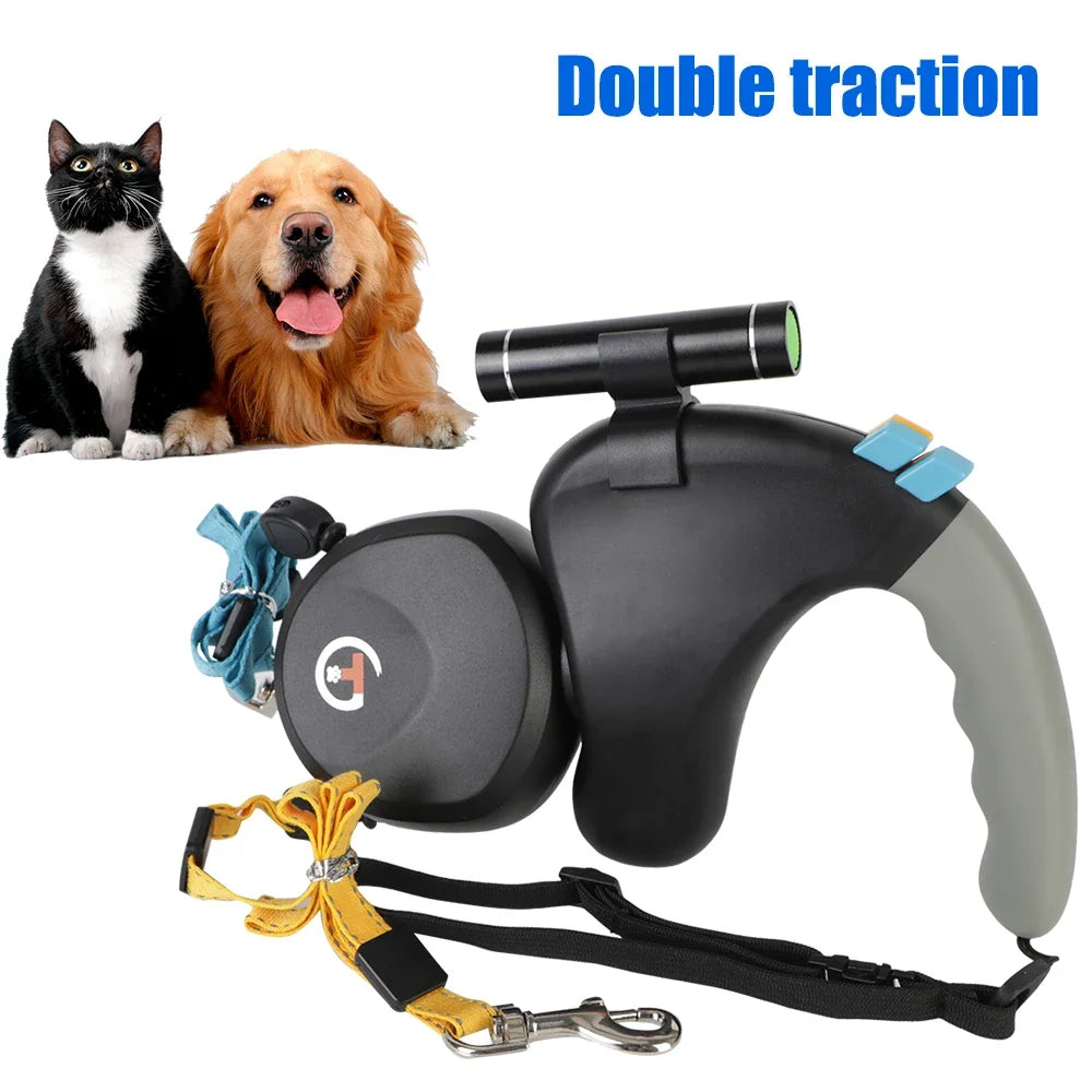 Retractable Double Pet Supplies Rotation Pet - MyPetDollar.com