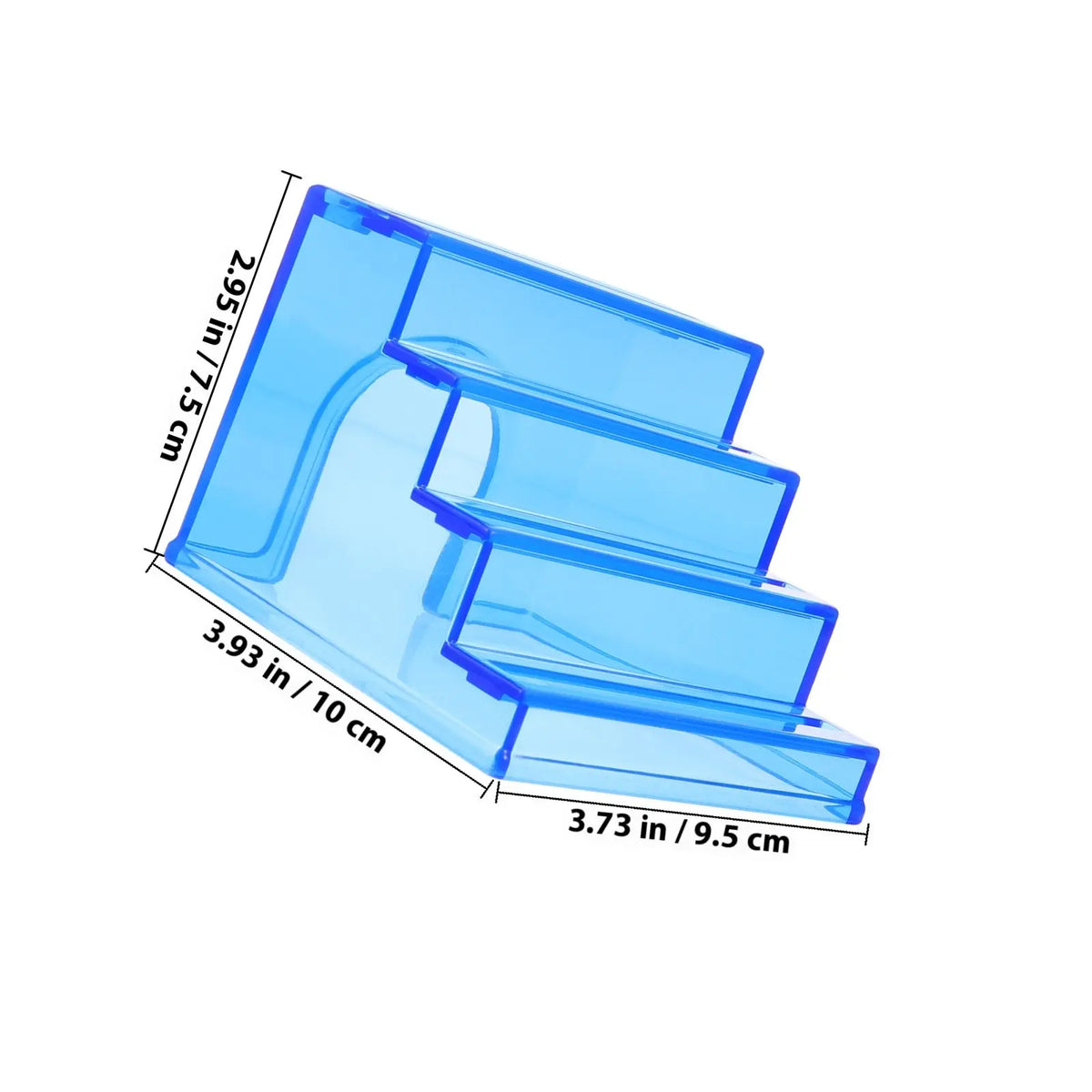 Natural Acrylic Hamster Ladder Anti Slip Clear Small Animal – 2 Colors