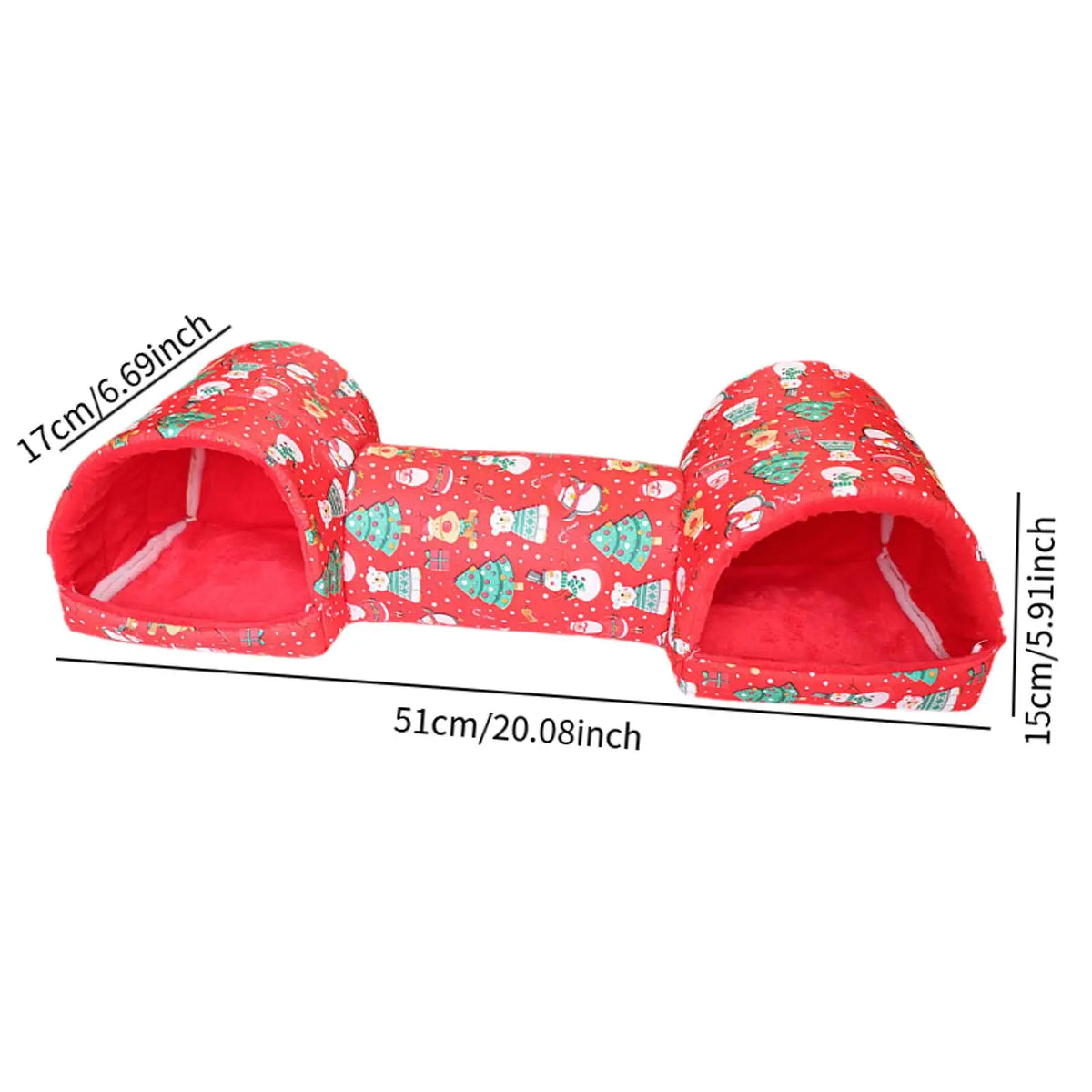 Hamster Hideout Tube Hideaway Guinea Pig Tunnel for Small Pets