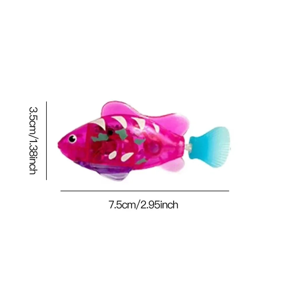 Cat Toy LED Inductive Interactive Swimming Robot Fish – view 5