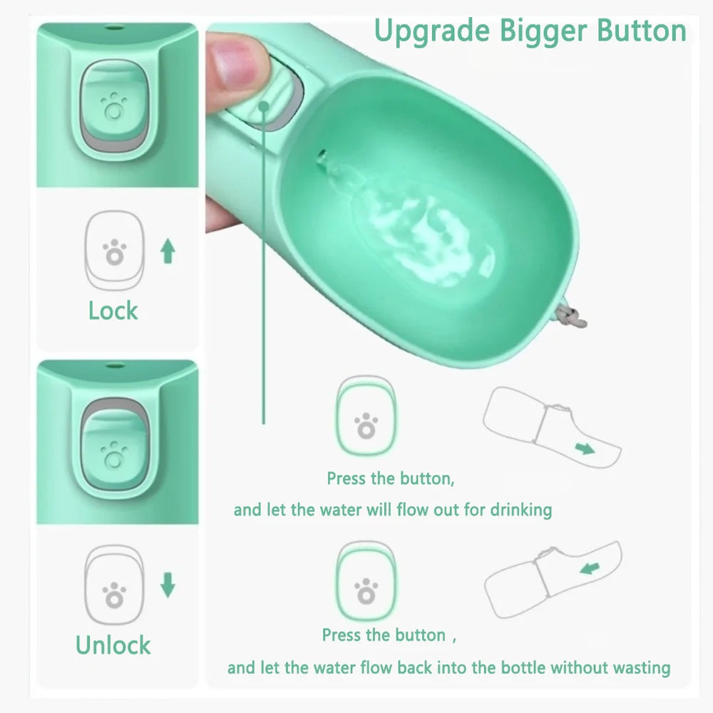 Pet Portable Big Dog Water Bottle for Small - MyPetDollar.com
