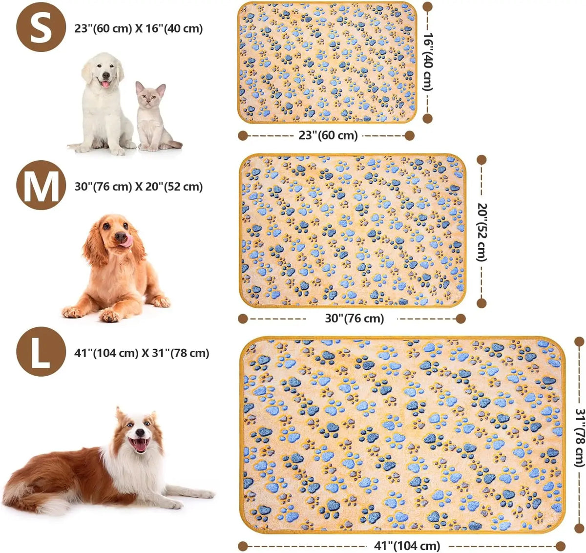 High Quality Soft Fluffy Pet Blanket Cute - MyPetDollar.com