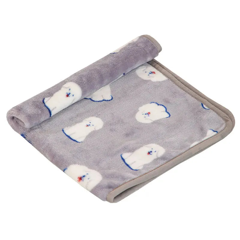 2025 New Soft Pet Blanket Spring Warm Dog - MyPetDollar.com