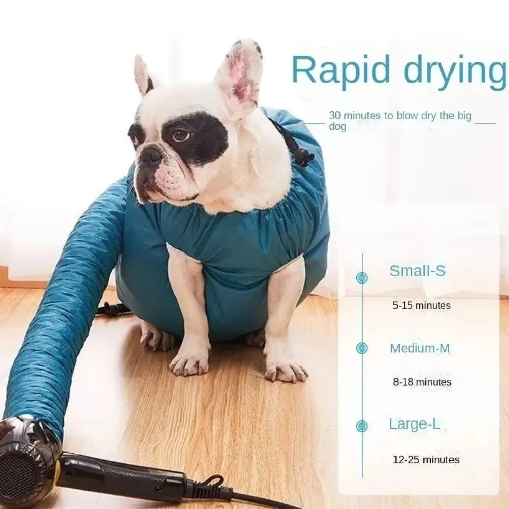 Foldable Pet Drying Bag Quick Drying - MyPetDollar.com