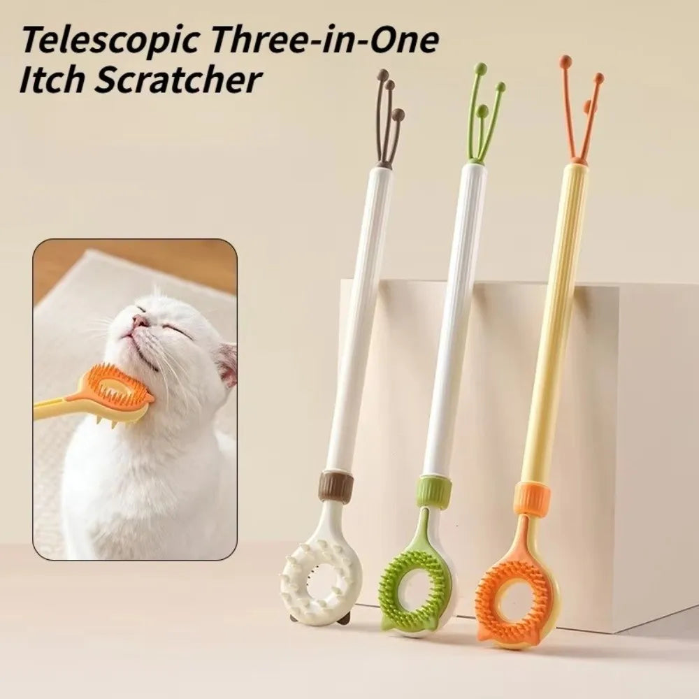 Retractable Pet Itching Scratcher 2 in 1 - MyPetDollar.com