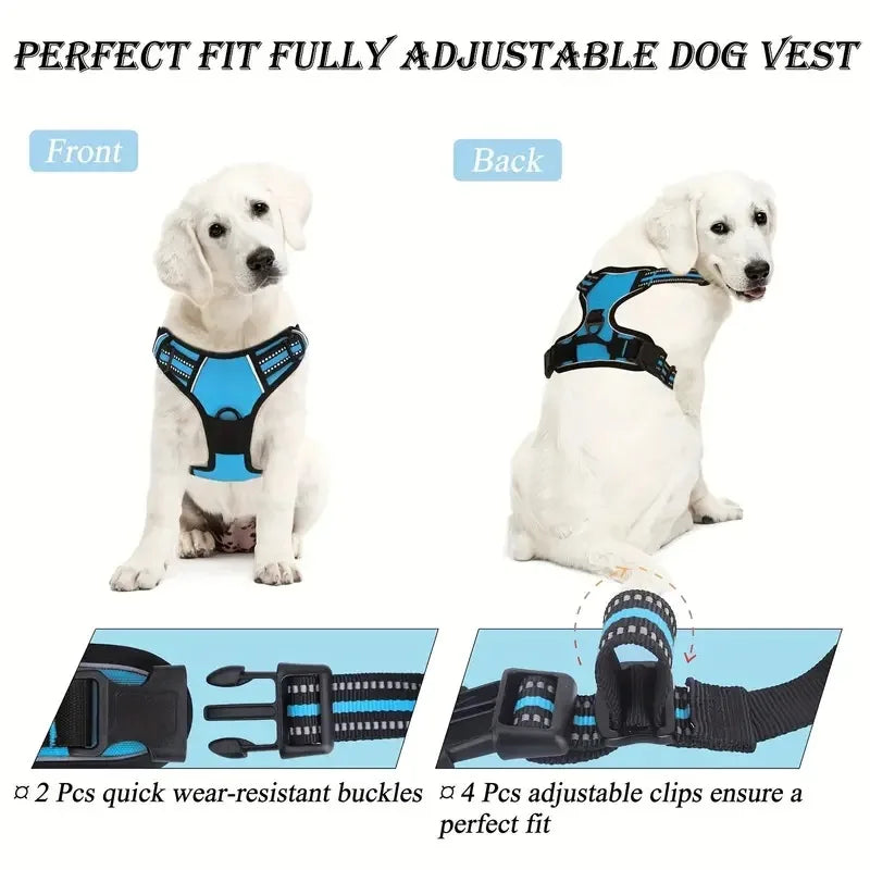 3in1 Adjustable Anti Escape Dog Strap Waist - MyPetDollar.com