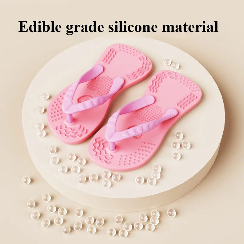 Dog Silicone Teething Toys Flip-Flop Shaped - MyPetDollar.com
