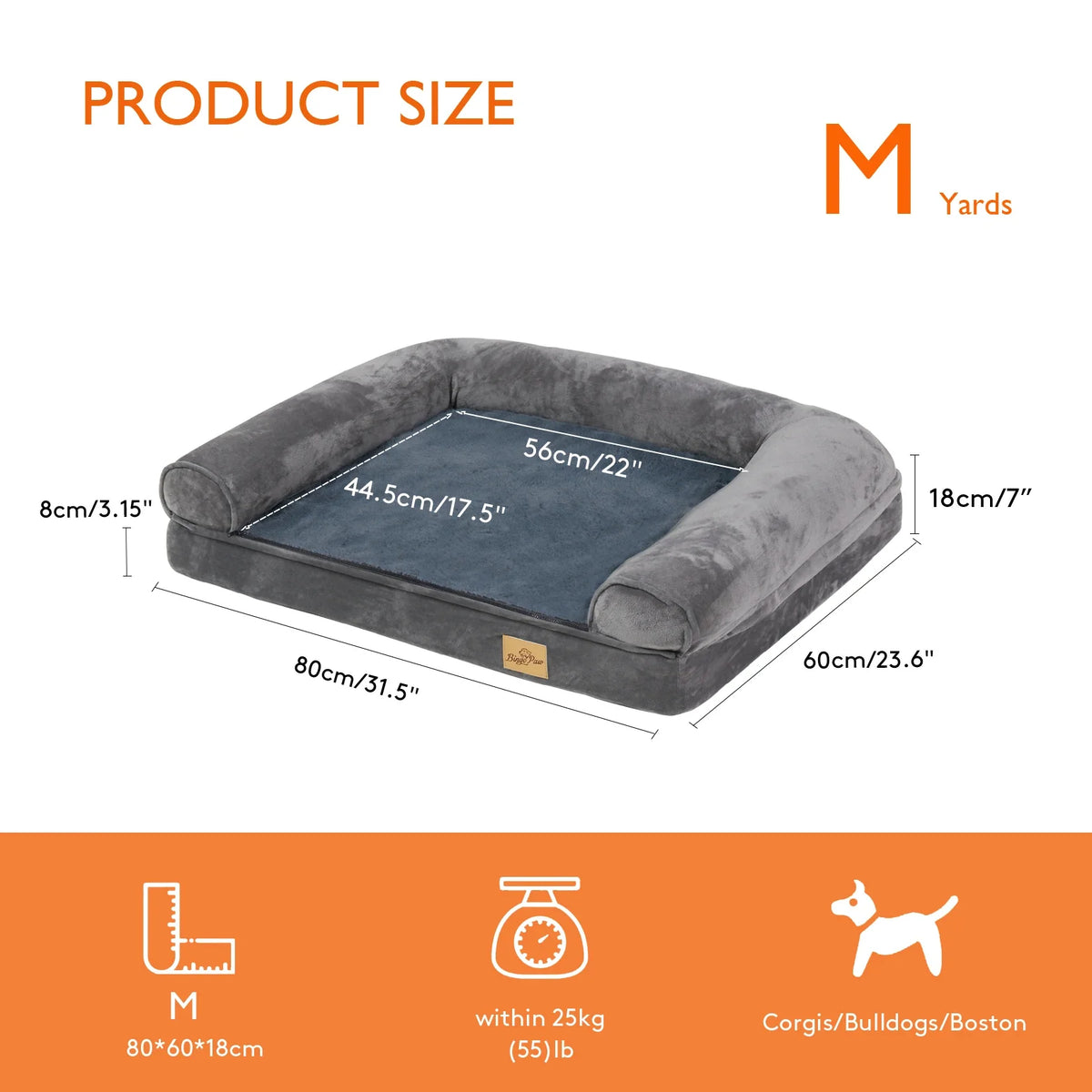 XXL XL Large Calming Dog Bed Orthopedic - MyPetDollar.com