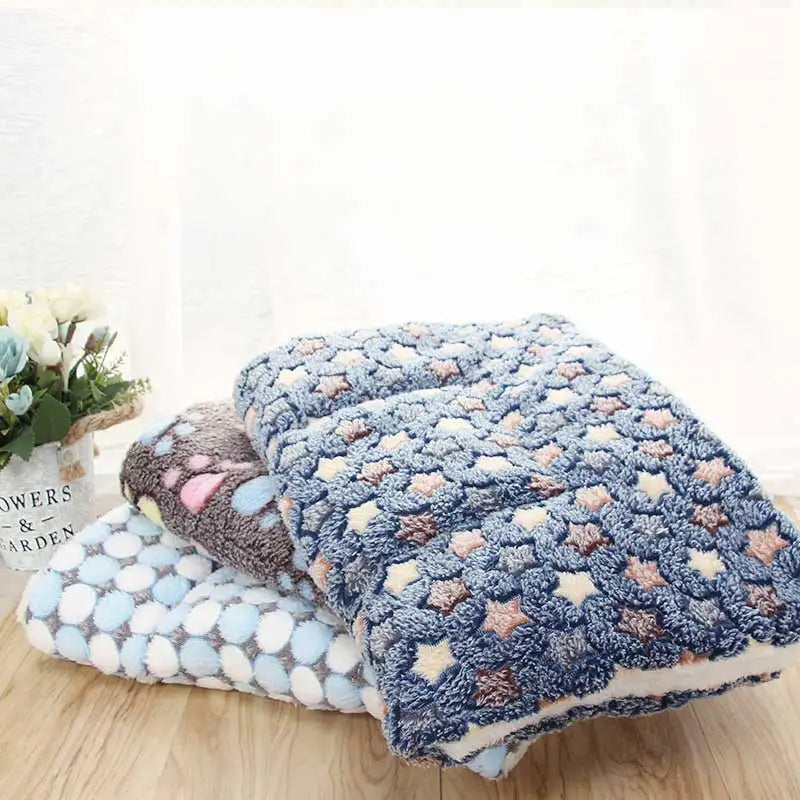 Soft Flannel Thickening Pet Soft Fleece Pad - MyPetDollar.com