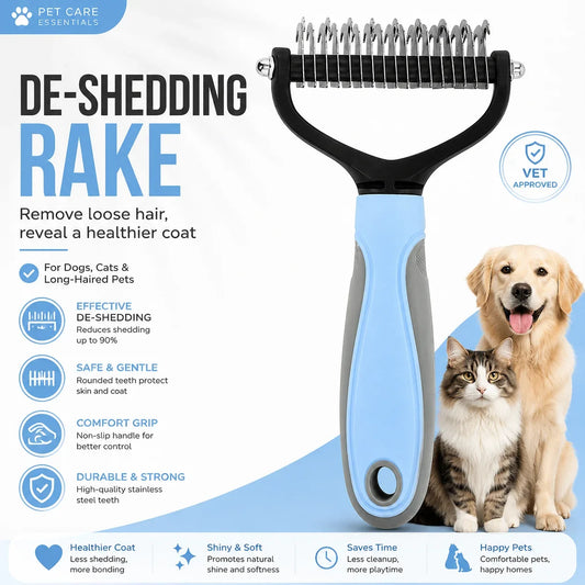 Professional Pet Dematting Comb for Dogs & - MyPetDollar.com