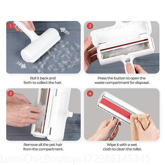 Pet Hair Remover Roller Brush Reusable Fur - MyPetDollar.com