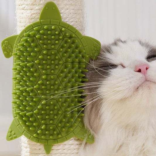 New Silicone Cat Deshedding Brush Turtle - MyPetDollar.com