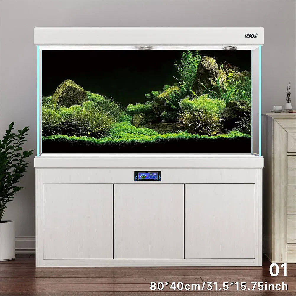 Fish Tank 3D Sticker Poster Aquarium Decoration – 20 Colors