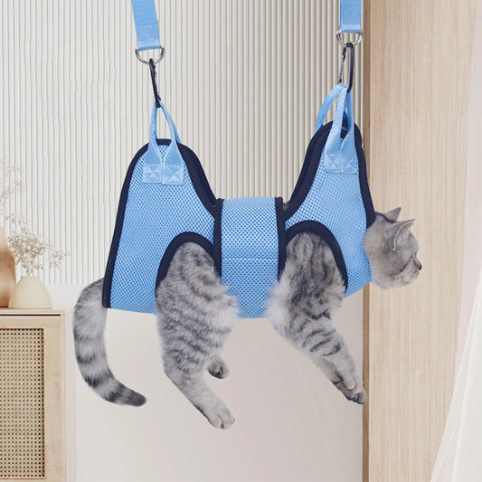 Pet Grooming Hammock With Security Strap - MyPetDollar.com
