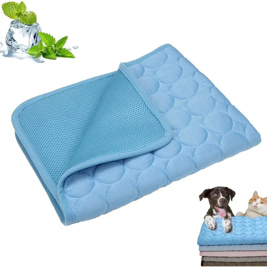Summer Pet Cooling Mat Self Cooling Pad for - MyPetDollar.com
