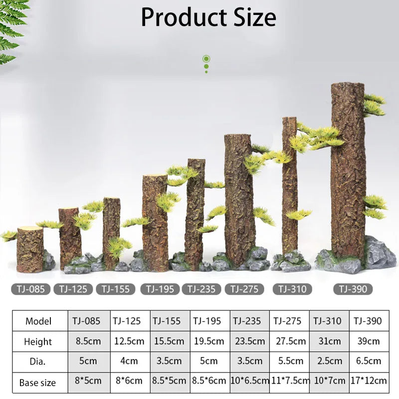 Fish Tank Resin Sinking Wood Aquarium - MyPetDollar.com