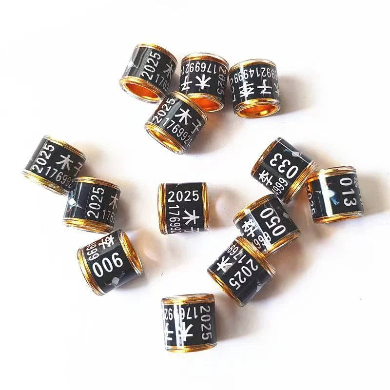 8mm 2026 Pigeon Rings Customized Bird Pigeon - MyPetDollar.com