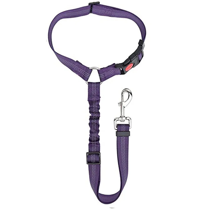 Reflective Dog Car Seat Belt Puppy Walking Travel Accessories