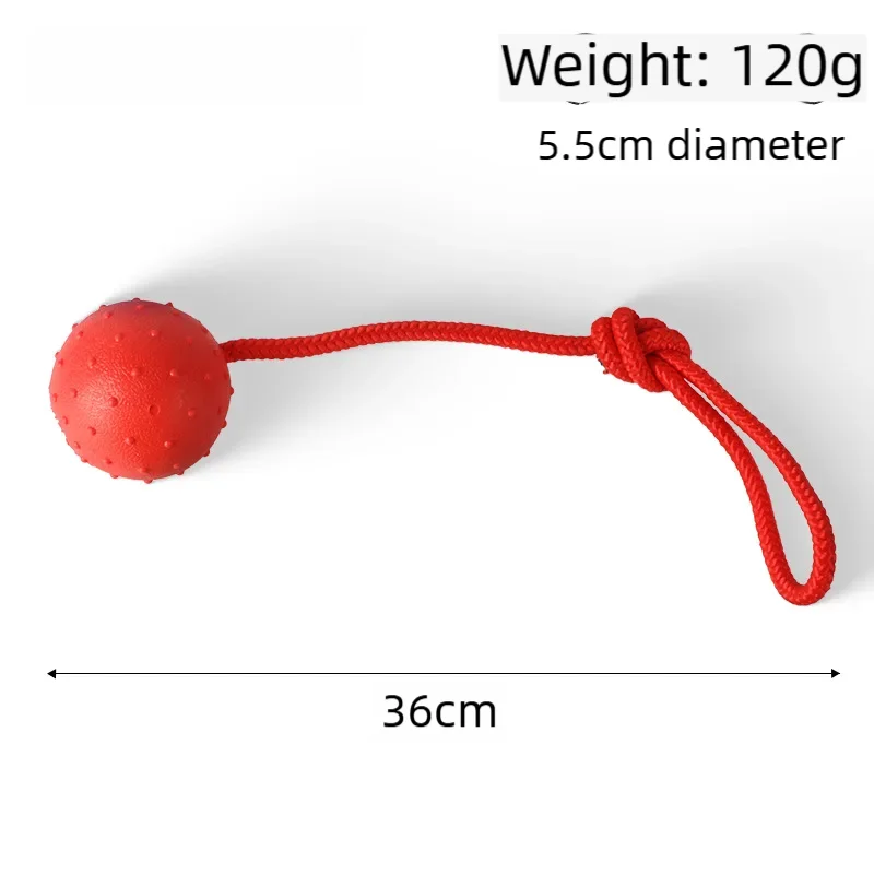 Ball On Rope Dog Toy Bite Resistant Pet Ball - MyPetDollar.com