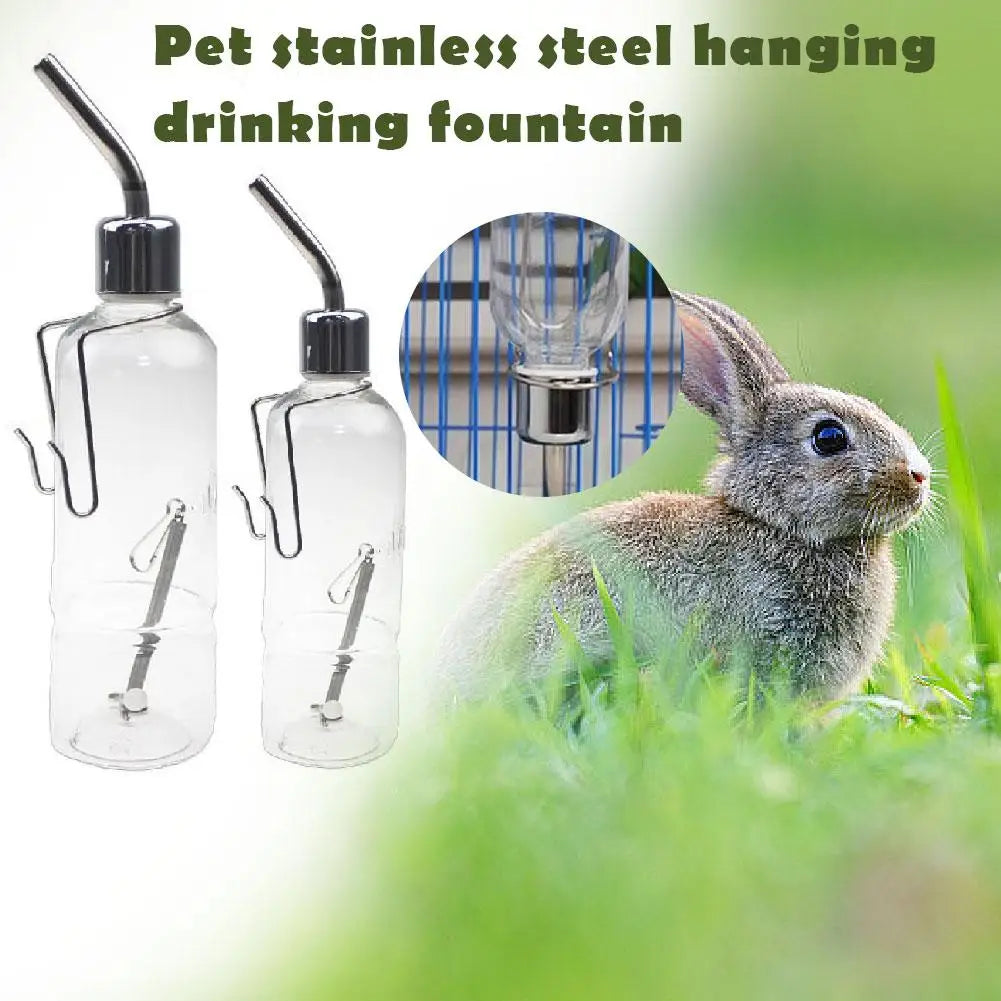 Leakproof Hanging Small Pet Water Bottle - MyPetDollar.com