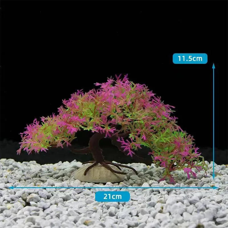 Plastic Artificial Aquarium PVC Plants - MyPetDollar.com