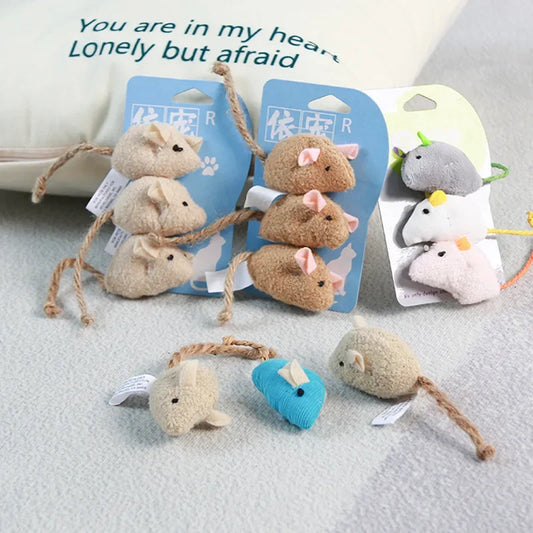 Catnip Cat Toy Soft Fleece Plush Simulation - MyPetDollar.com