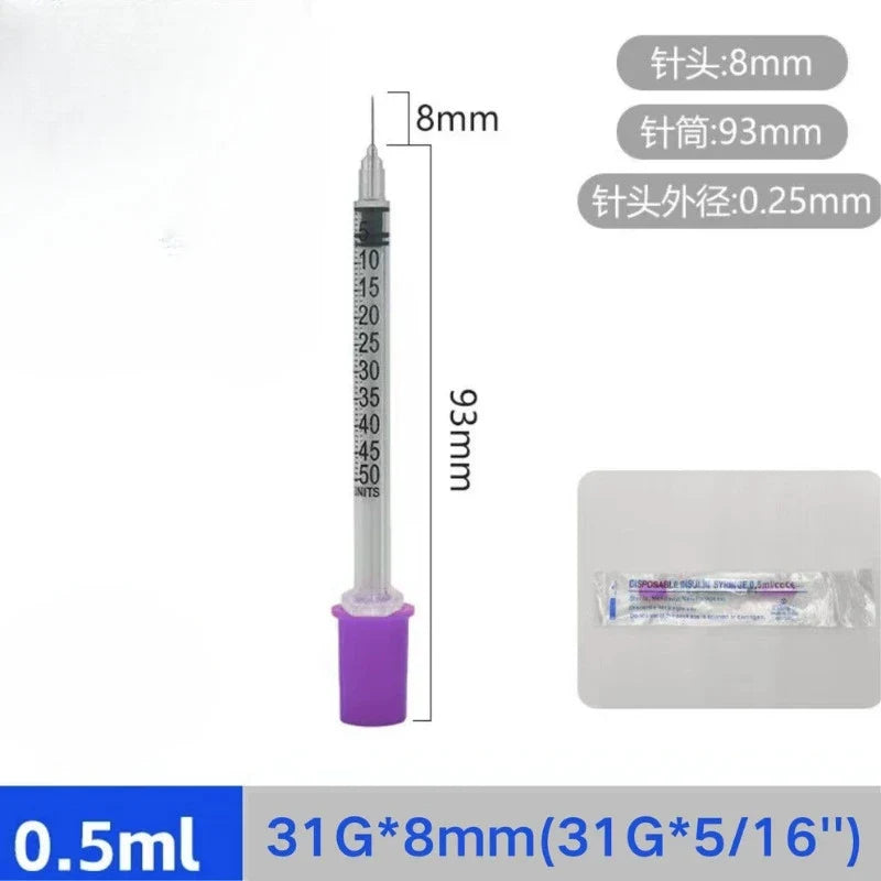40/80PCS 0.3/0.5/1ML Disposable Plastic - MyPetDollar.com