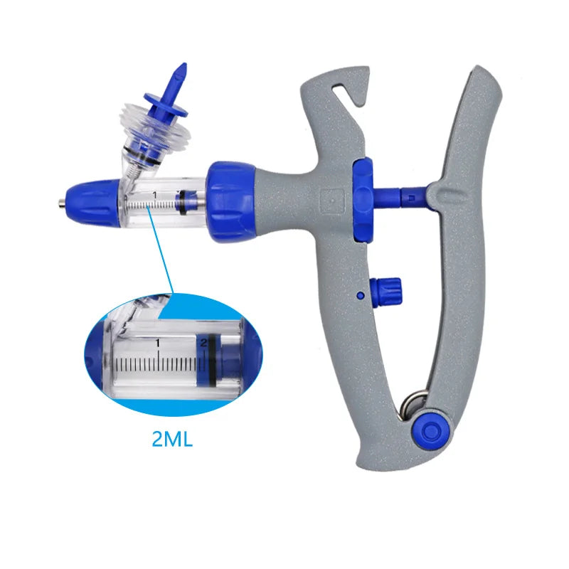 1 2 5ml Automatic Veterinary Continuous Syringe – 6 Colors