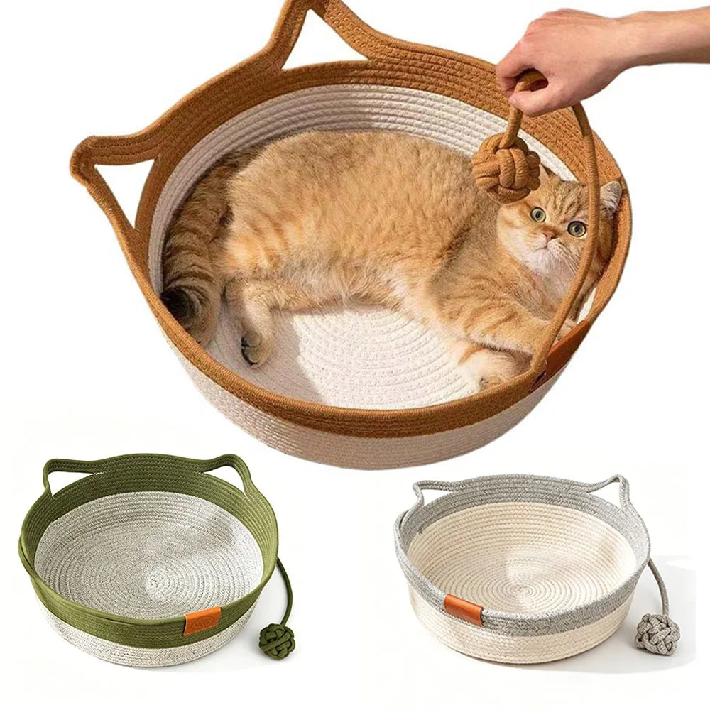 Instinct Basket for Cats, Stimuli Handwoven - MyPetDollar.com