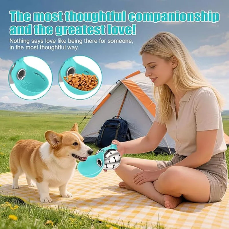 Portable Dog Water Bottle Stainless Steel - MyPetDollar.com