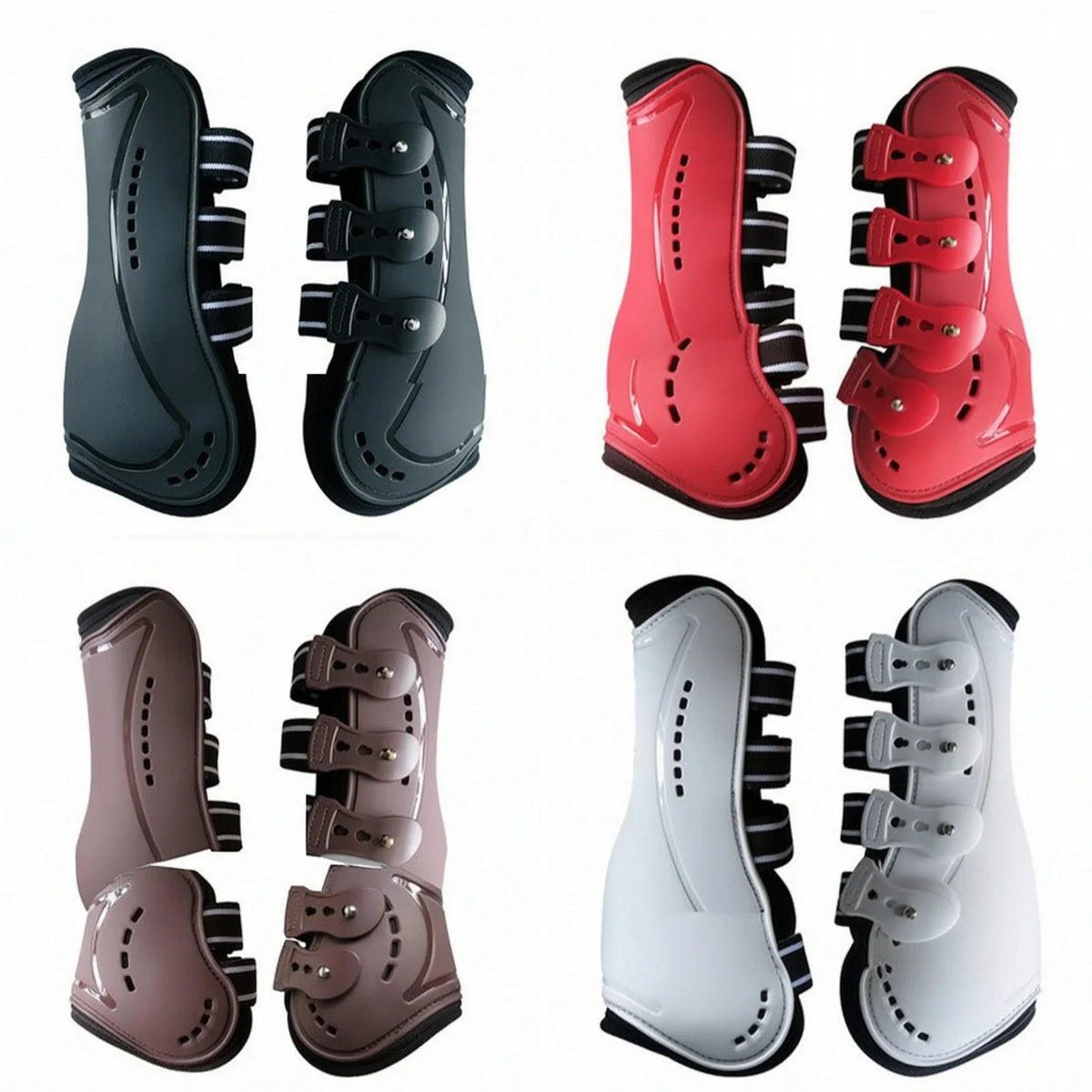 4 Pieces Tendon Boots Breathable Horse Boots - MyPetDollar.com