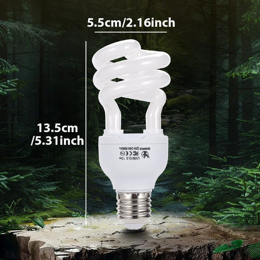 UVB 10.0 Reptile Heating Lamp 13W UV Energy - MyPetDollar.com