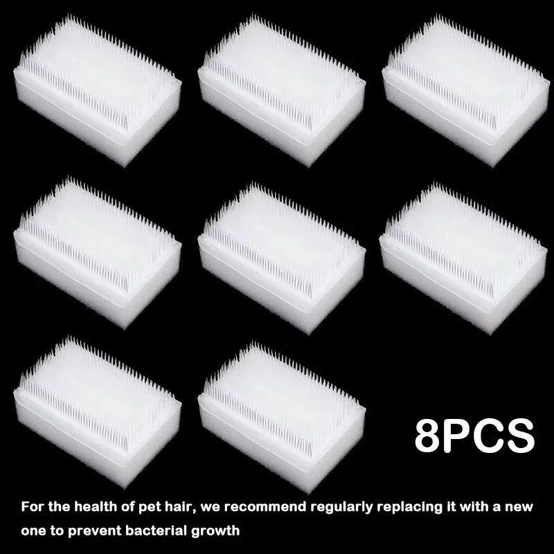 Simulated Cat Tongue Brush Multifunctional Pet Grooming Comb – 7 Colors