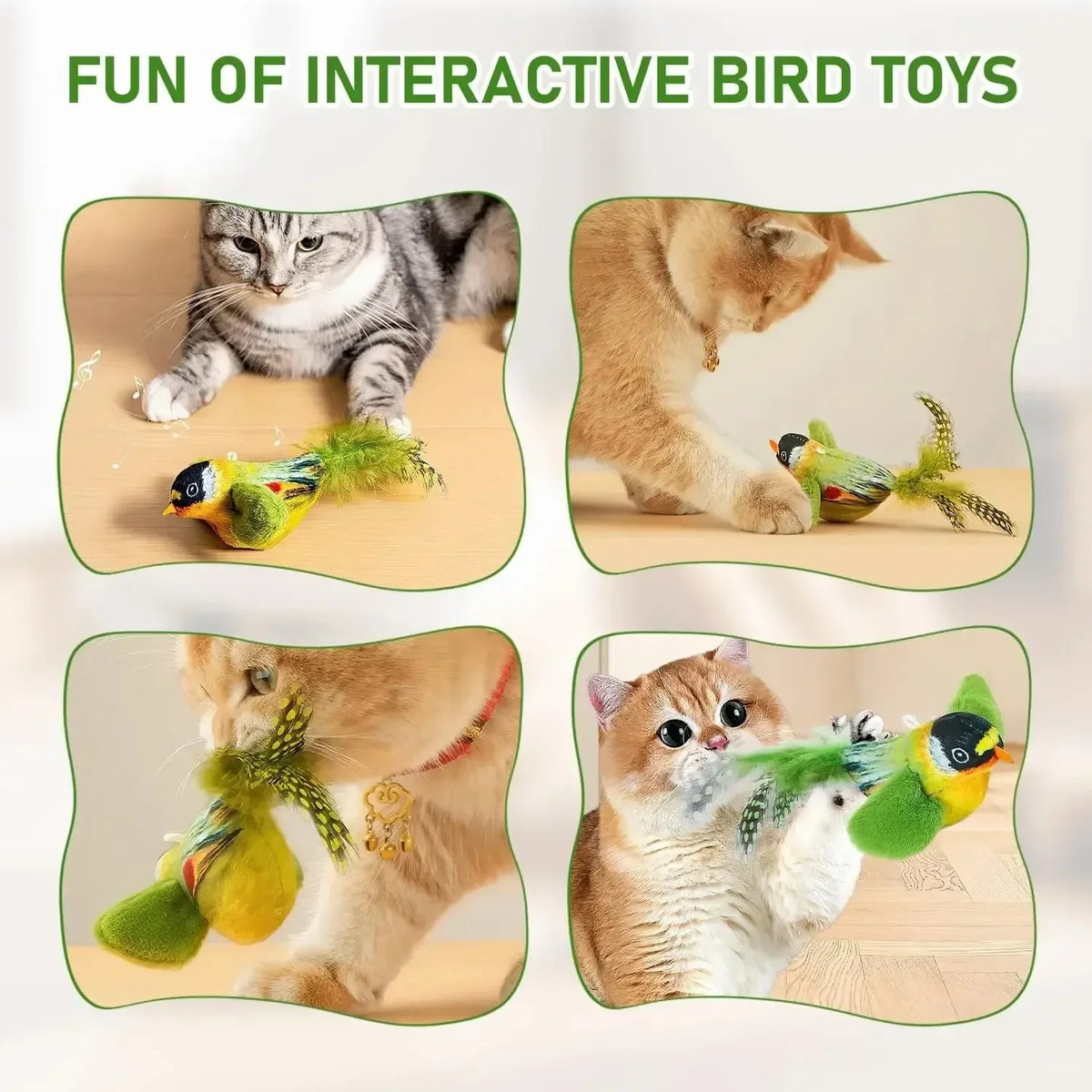 Pet Toy Cat Plush Toy Emulates the Sound - MyPetDollar.com