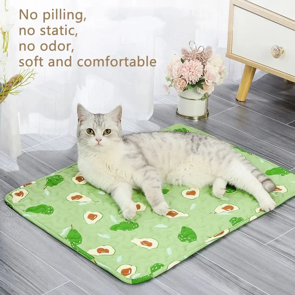 Summer Mat Pet Cooling Ice Blanket Mat - MyPetDollar.com