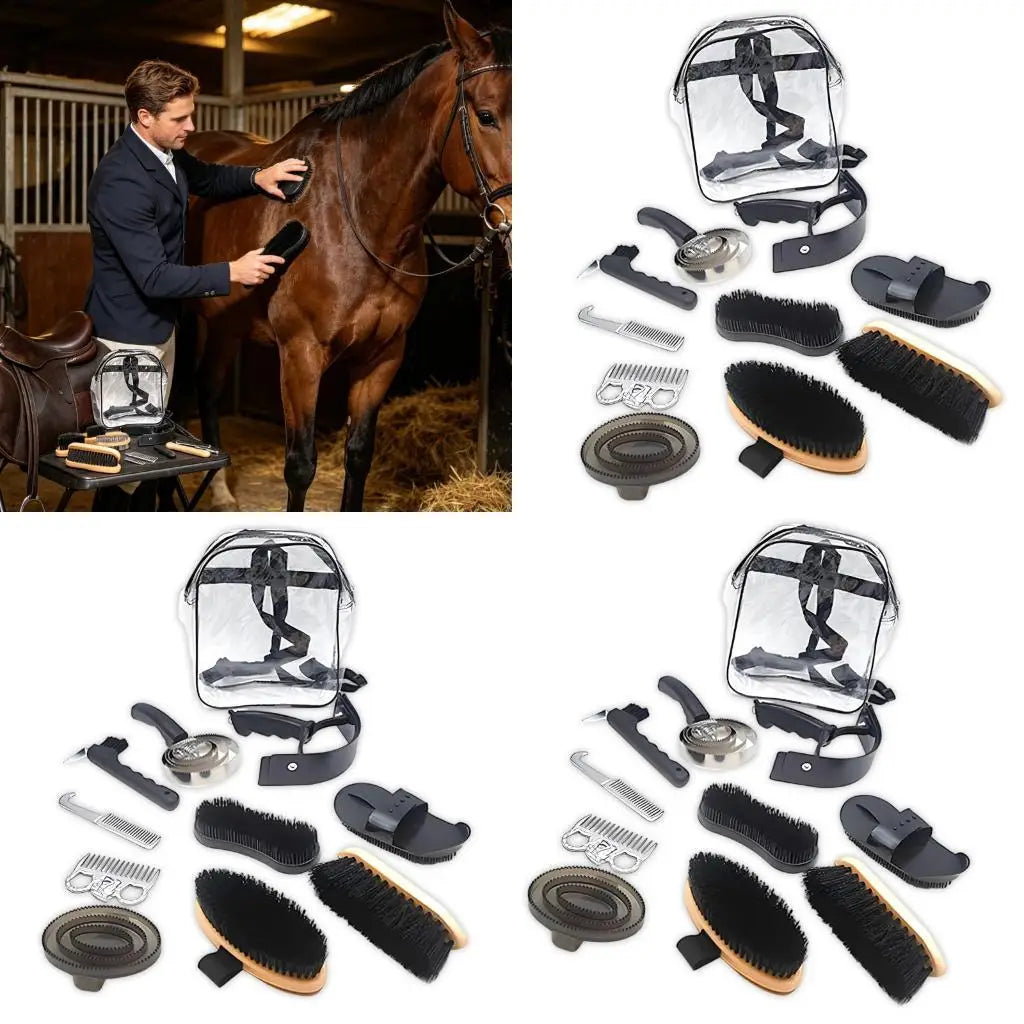 Horse Grooming Supplies Tools Set for - MyPetDollar.com