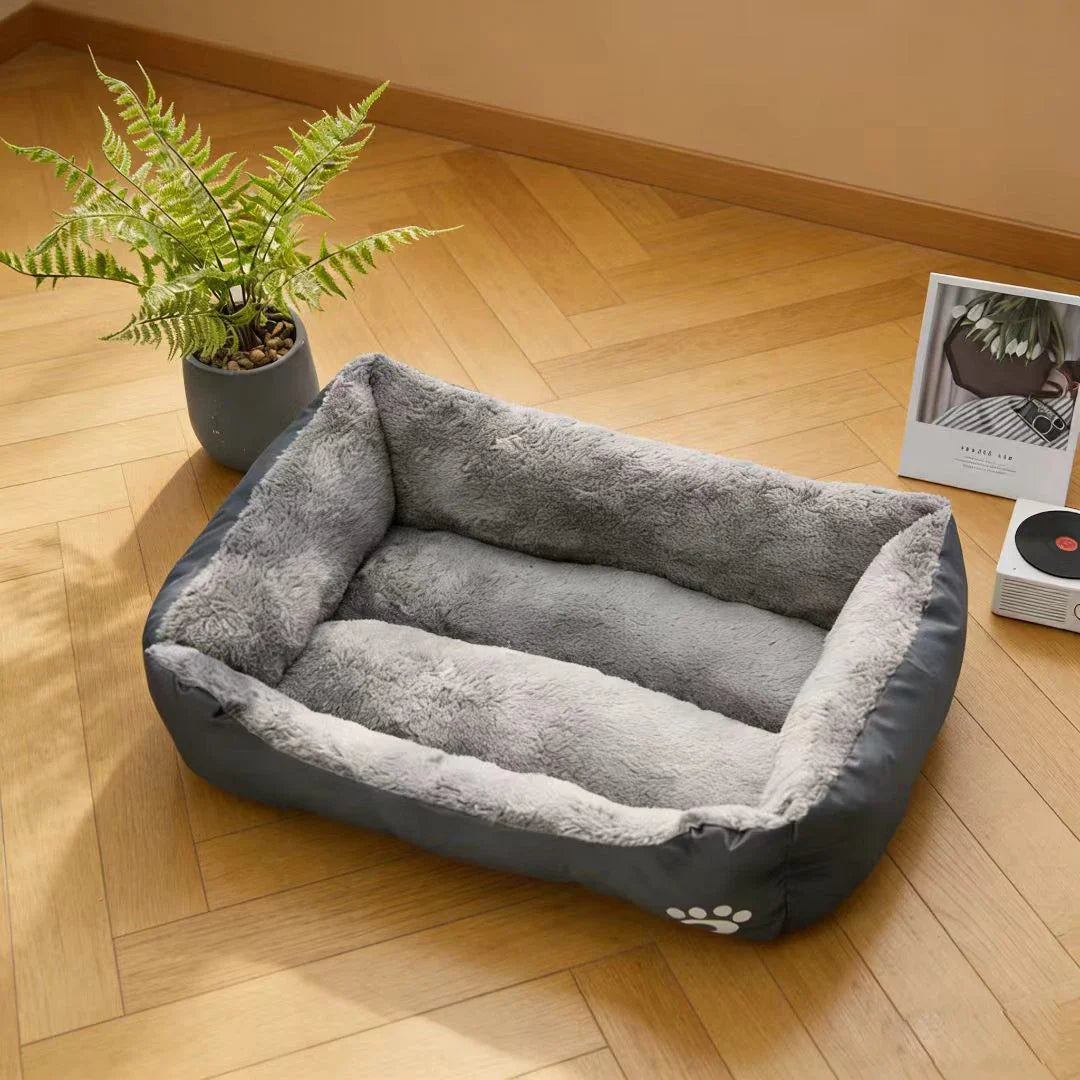 Soft Plush Dog Bed Washable, Warm Cat Nest - MyPetDollar.com