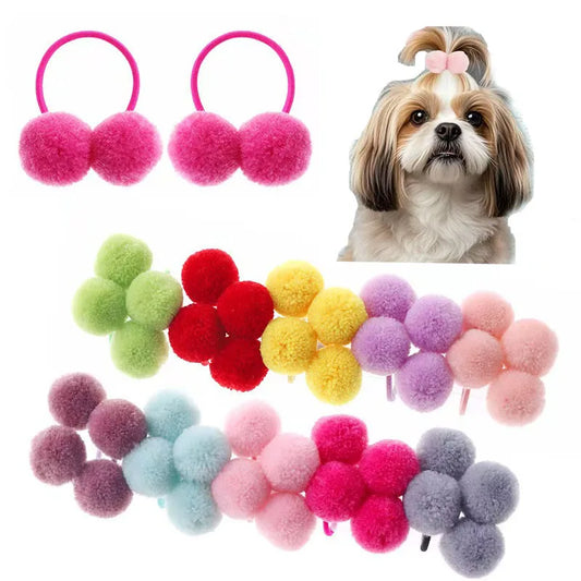 5/10pcs New Dog Double Plush Elastic Solid - MyPetDollar.com