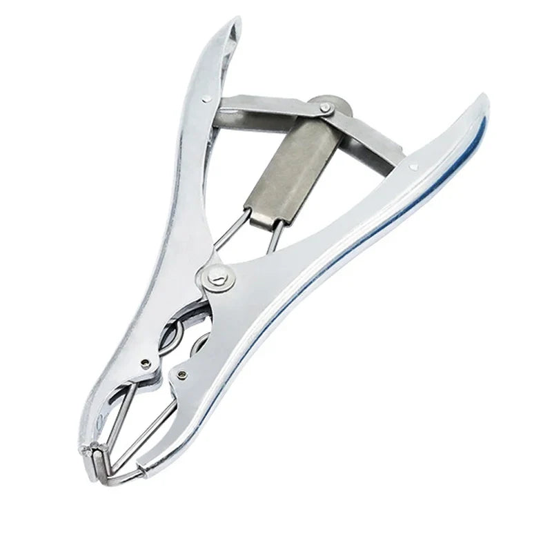 Rubber Plastics Stainless Steel Sheep Castration Forceps Broken Tail