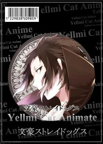 Anime Badge Bungo Stray Dogs Edogawa Ranpo Dazai Osamu – 10 Colors