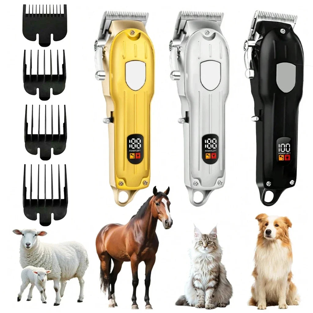 Electric Pet Hair Clipper USB Rechargeable - MyPetDollar.com