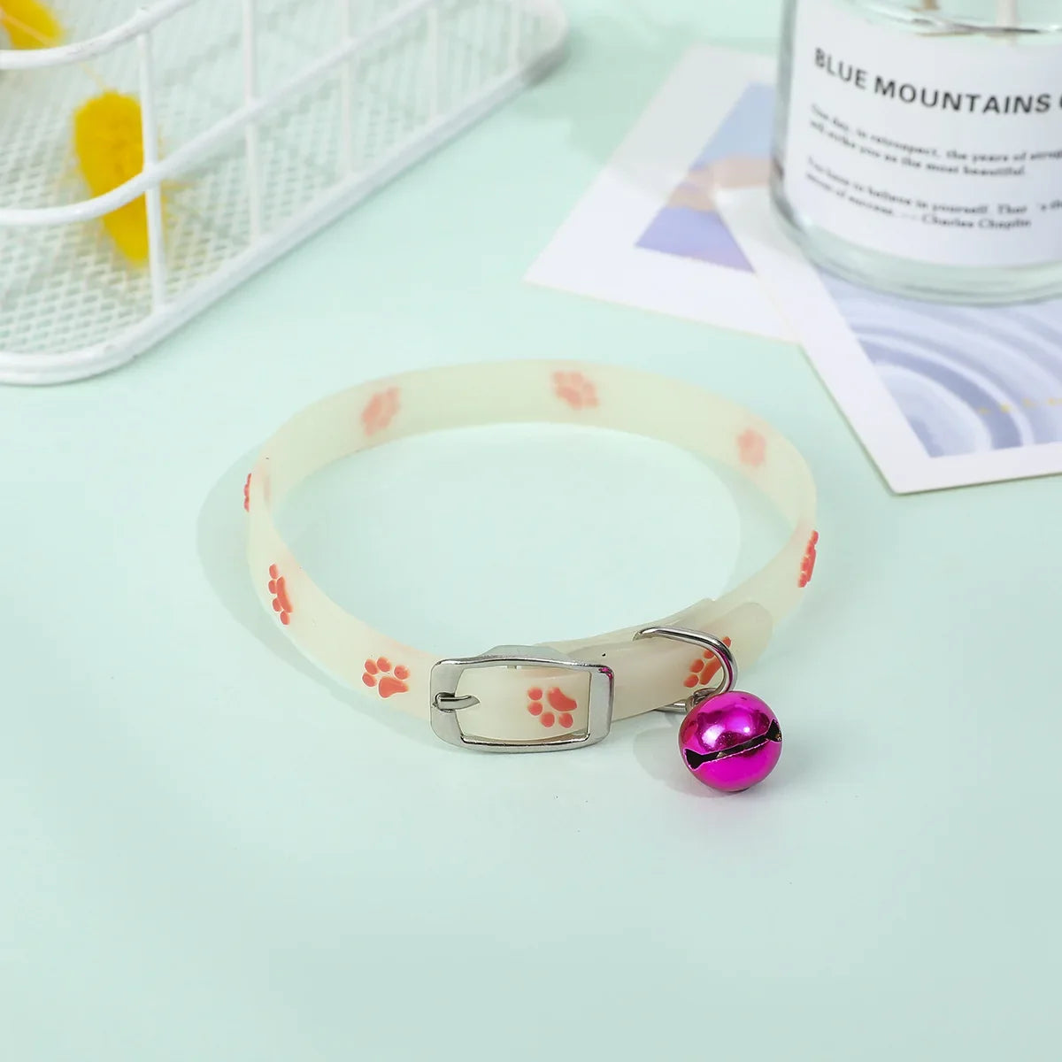 Luminous Cat Necklace Glowing Small Dog Collar