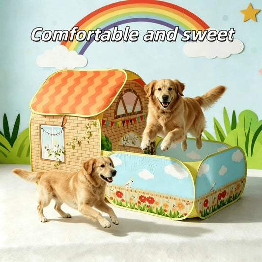 Large Breathable Indoor Dog and Cat Sleeping - MyPetDollar.com