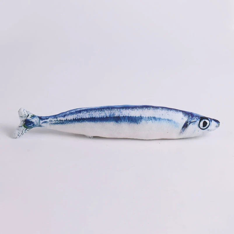 Of Cat-teasing Toys Simulation Fish Cat Chew Plush